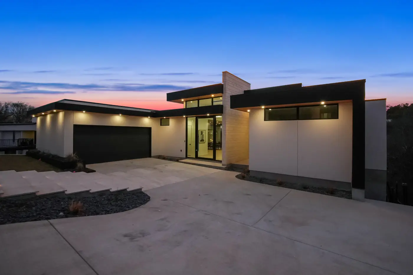 Front exterior view of the Cypress home